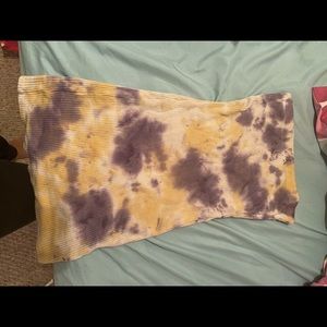 Fashion nova tie dye tube dress